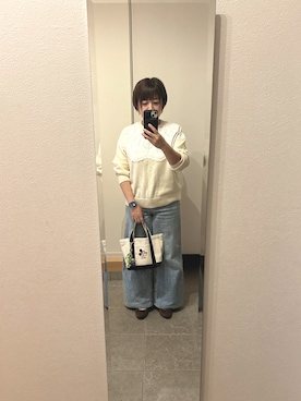 「アイテム（パンプス）」を使った、めきちんさん（レディース・150cm）の秋コーディネート