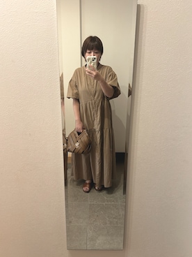 めきちんさん（骨格ストレート・レディース・150cm・40代）の夏コーディネート