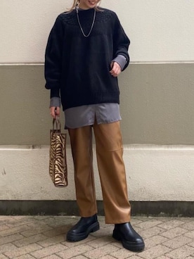 Ayano.さん（レディース・168cm）の秋コーディネート