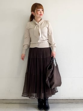 MIPPOさん（レディース・149cm）の冬コーディネート