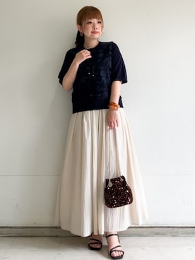 MIPPOさん(レディース・149cm)の夏コーディネート