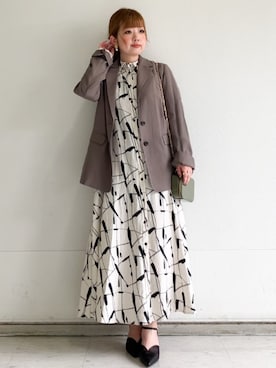 「THE SHOP TK （ザ ショップ ティーケー ）のアイテム」を使った、MIPPOさん（レディース・149cm）の春コーディネート