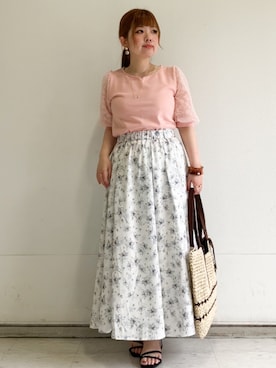 「index（インデックス）のアイテム」を使った、MIPPOさん（レディース・149cm）の春コーディネート