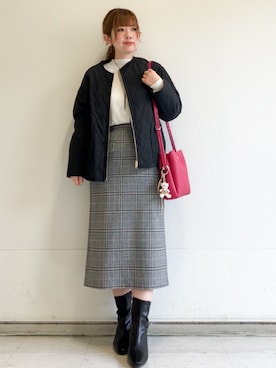 「index（インデックス）のアイテム」を使った、MIPPOさん（レディース・149cm）の秋コーディネート