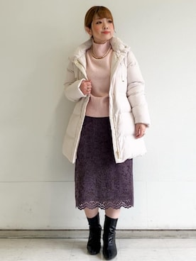 MIPPOさん(レディース・149cm)の冬コーディネート