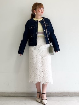 「index（インデックス）のアイテム（ジャケット/アウター）」を使った、MIPPOさん（レディース・149cm）の春コーディネート