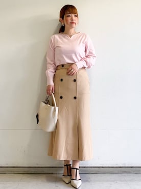 「index（インデックス）のアイテム（バッグ）」を使った、MIPPOさん（レディース・149cm）の冬コーディネート