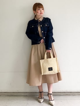 「index（インデックス）のアイテム（ジャケット/アウター）」を使った、MIPPOさん（レディース・149cm）の春コーディネート