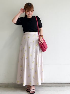 「index（インデックス）のアイテム」を使った、MIPPOさん（レディース・149cm）の夏コーディネート