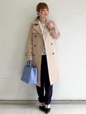 「index（インデックス）のアイテム（パンツ）」を使った、MIPPOさん（レディース・149cm）の冬コーディネート