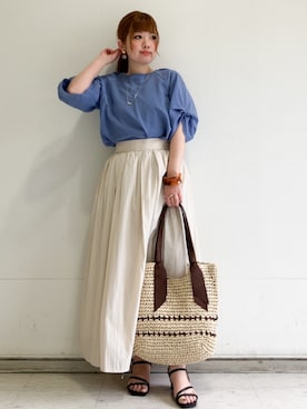 「index（インデックス）のアイテム」を使った、MIPPOさん（レディース・149cm）の春コーディネート