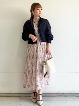 「index（インデックス）のアイテム（バッグ）」を使った、MIPPOさん（レディース・149cm）の冬コーディネート