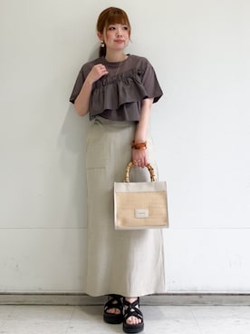 MIPPOさん(レディース・149cm)の春コーディネート