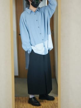 「harapeco（ハラペコ）のアイテム」を使った、まっちーさん（メンズ・179cm）の春コーディネート