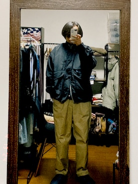 「Foxfire（フォックスファイヤー）のアイテム（ジャケット/アウター）」を使った、mike-さん（メンズ・172cm）の春コーディネート