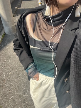 「feepur（フェピュール）のアイテム（スカート）」を使った、ririさん（レディース・158cm）の春コーディネート