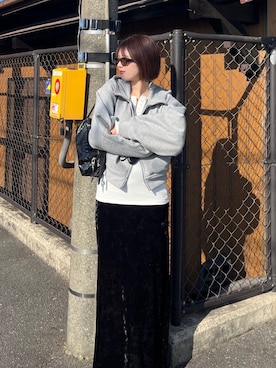 「sahara（サハラ）のアイテム」を使った、ririさん（レディース・158cm）の春コーディネート