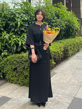 「sahara（サハラ）のアイテム」を使った、ririさん（レディース・158cm）の春コーディネート