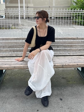 「COS（コス）のアイテム」を使った、ririさん（レディース・158cm）の夏コーディネート