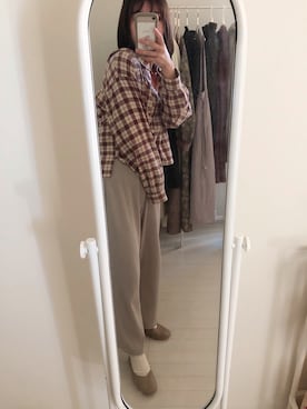 momoさん（レディース・152cm）の秋コーディネート