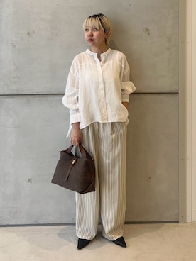 「URBAN RESEARCH ROSSO WOMEN（アーバンリサーチ　ロッソ）のアイテム（バッグ）」を使った、kanoさん（レディース・157cm）の春コーディネート