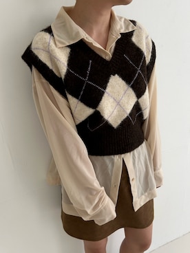 「kbf_ootd」｜kanoさん（レディース・157cm）の夏コーディネート