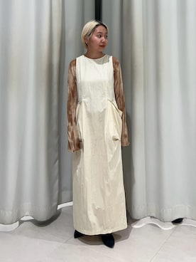 「アイテム（ワンピース/ドレス）」を使った、kanoさん（レディース・157cm・20代）の夏コーディネート