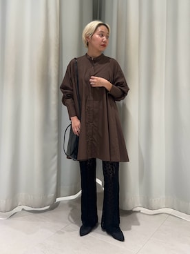 「アイテム（ワンピース/ドレス）」を使った、kanoさん（レディース・157cm・20代）の夏コーディネート