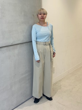 kanoさん（レディース・157cm）の春コーディネート