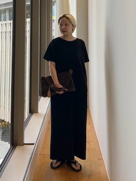 「KBF（ケイビーエフ）のアイテム（バッグ）」を使った、kanoさん（レディース・157cm）の夏コーディネート