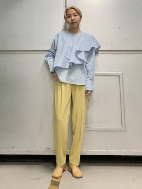 kanoさん（レディース・157cm）の春コーディネート