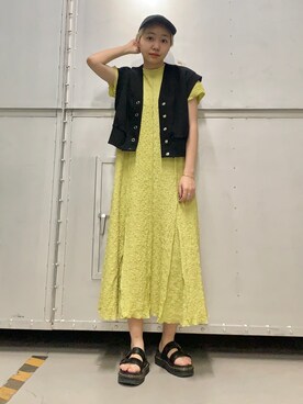 kanoさん（レディース・157cm）の春コーディネート