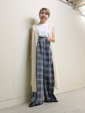 kanoさん（レディース・157cm）の夏コーディネート