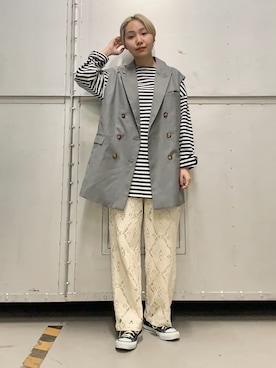 kanoさん(レディース・157cm)の春コーディネート