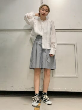 kanoさん（レディース・157cm）の春コーディネート