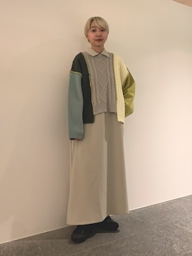 kanoさん（レディース・157cm）の冬コーディネート