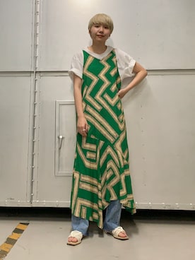 kanoさん（レディース・157cm）の夏コーディネート