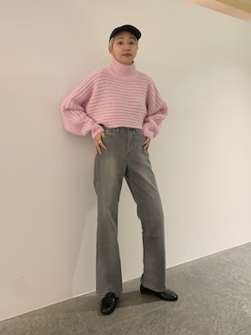 kanoさん（レディース・157cm）の冬コーディネート