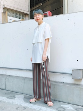 kanoさん(レディース・157cm)の夏コーディネート