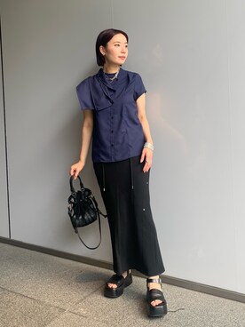 光希さん(レディース・160cm)の夏コーディネート