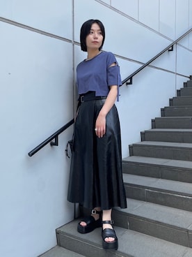 光希さん（レディース・160cm）の夏コーディネート