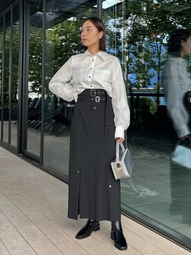 光希さん(レディース・160cm)の秋コーディネート