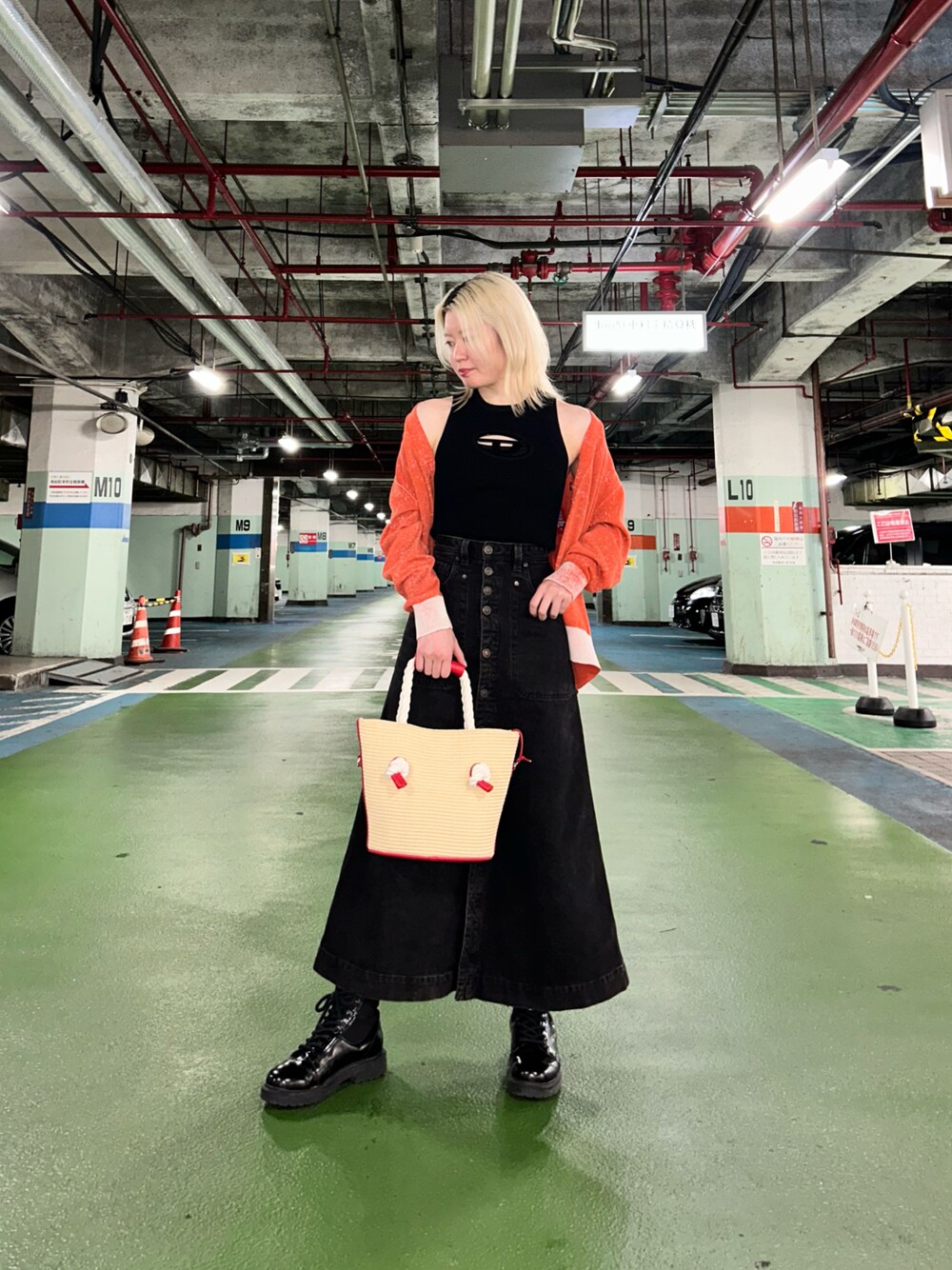 DIESEL（ディーゼル）の「レディース レザー コンバットブーツ