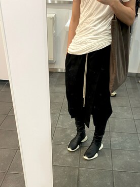 「RickOwens×adidas」｜catastropheさん（メンズ・175cm）の夏コーディネート