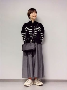 「collex（コレックス）のアイテム」を使った、NASHIさん（骨格ストレート・レディース・149cm）の秋コーディネート
