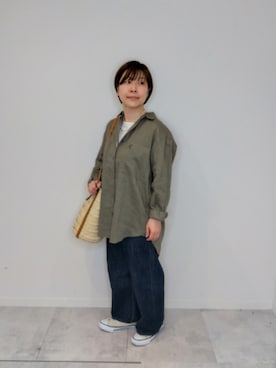 「collex（コレックス）のアイテム」を使った、NASHIさん（骨格ストレート・レディース・149cm）の春コーディネート