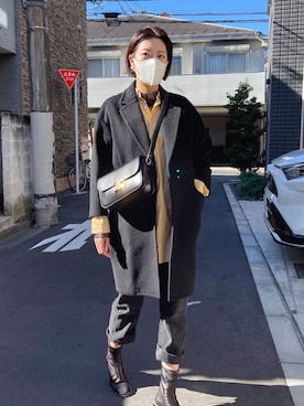 「Acne Studios（アクネストゥディオズ）のアイテム（ブーツ）」を使った、cocowilderさん（レディース・163cm）の秋コーディネート