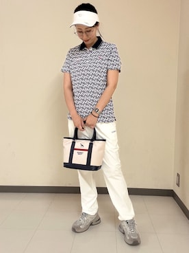 「adabat（アダバット）のアイテム」を使った、s.mさん（レディース・168cm）の夏コーディネート