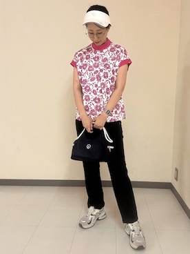 「adabat（アダバット）のアイテム」を使った、s.mさん（レディース・168cm）の夏コーディネート