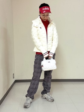 「adabat（アダバット）のアイテム」を使った、s.mさん（レディース・168cm）の冬コーディネート